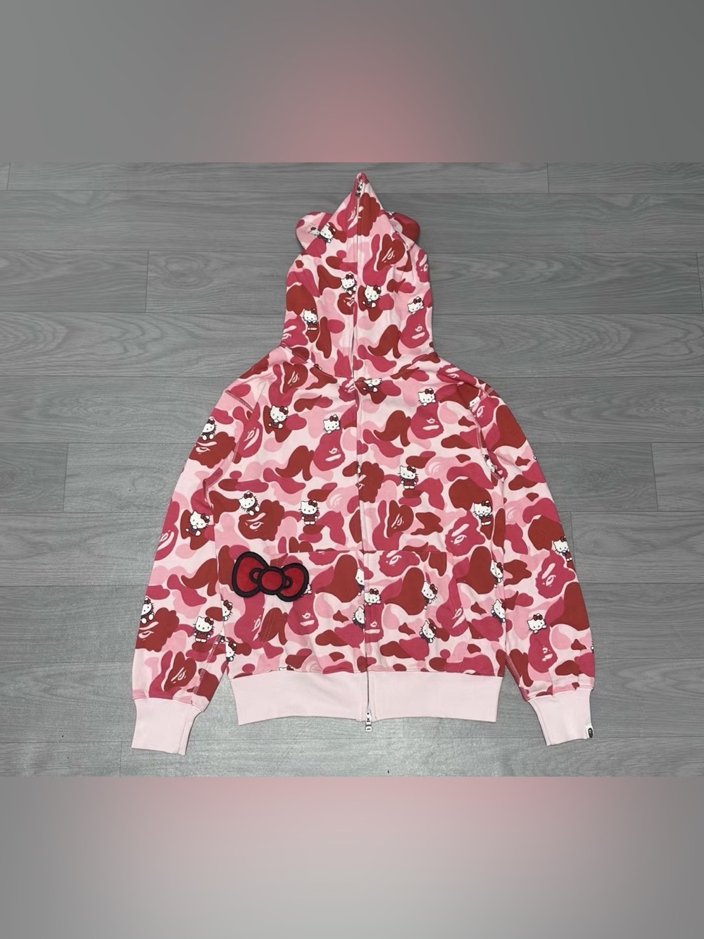 Bape Hello Kitty Camo jacket- medium